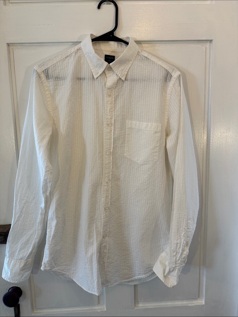 Men’s J Crew 100% cotton button down dress shirt